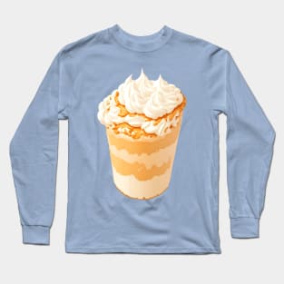 Caramel Carnival Cup (Sticker) Long Sleeve T-Shirt